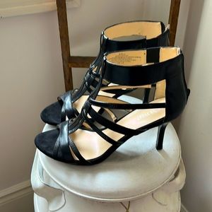 Nine West skinny heel patent leather shoes